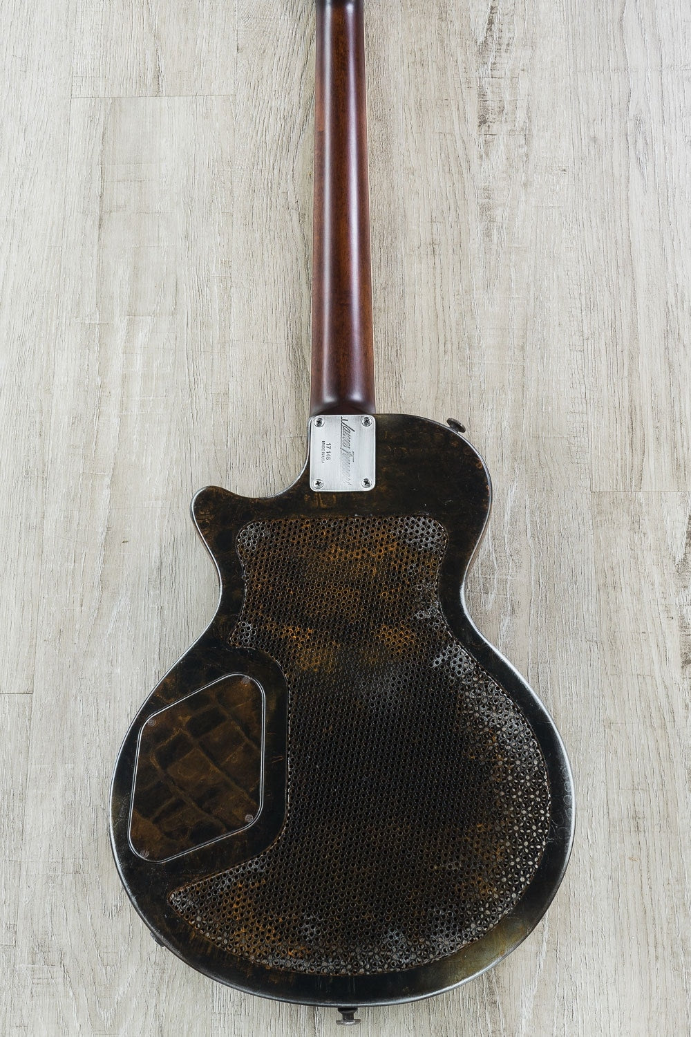 James Trussart Custom Guitars Rust O Matic SteelDeville Electric Guitar with Hard Case