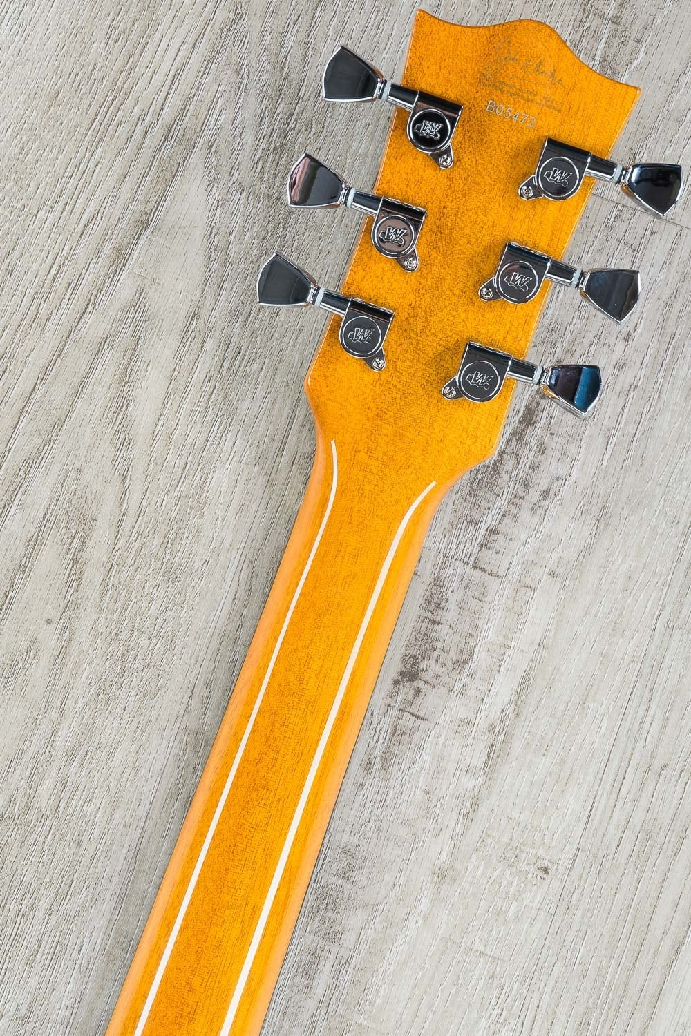 Fret King FKV3JE Black Label John Etheridge Electric Guitar - Honey