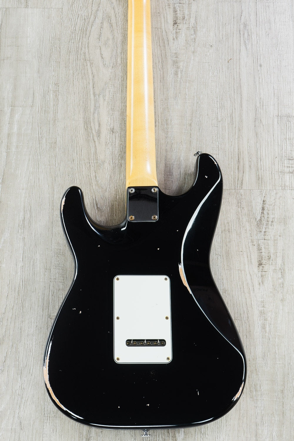 Suhr Classic Antique HSS Electric Guitar, Black, Tinted Maple Fretboard, SSCII Noise Reduction