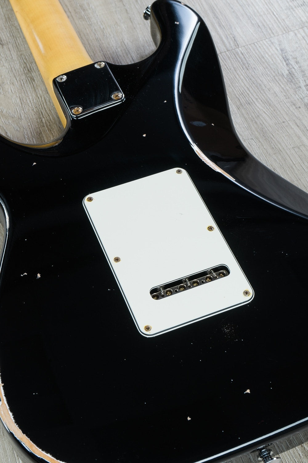 Suhr Classic Antique HSS Electric Guitar, Black, Tinted Maple Fretboard, SSCII Noise Reduction