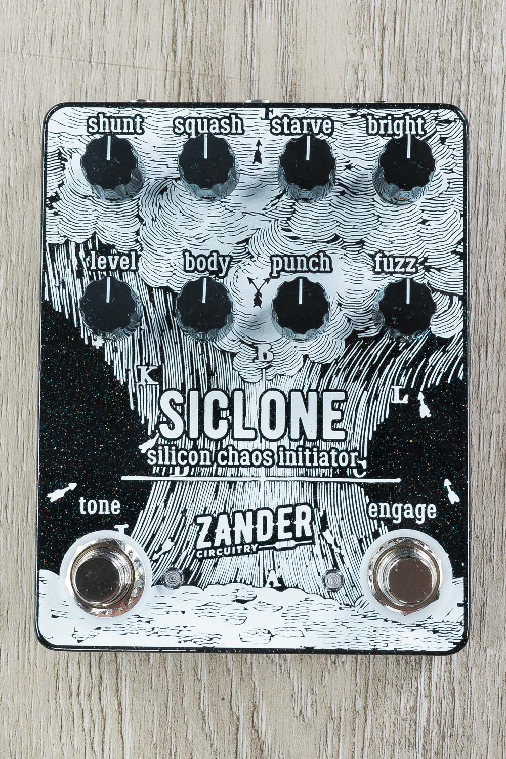 Zander Circuitry SiClone Fuzz Guitar Effects Pedal
