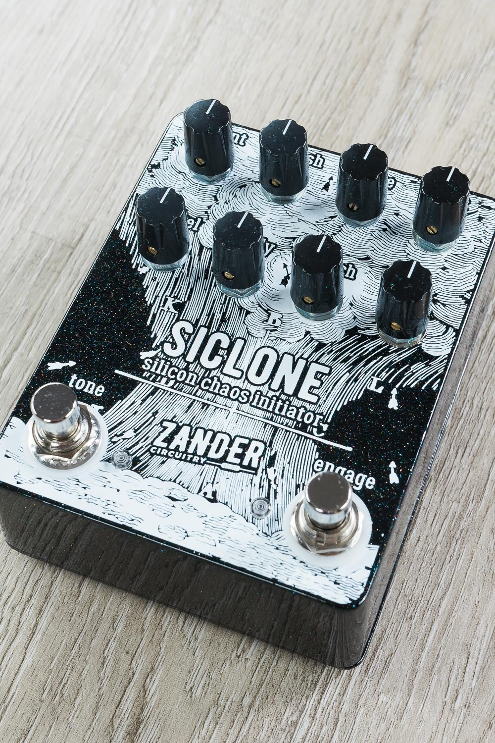 Zander Circuitry SiClone Fuzz Guitar Effects Pedal