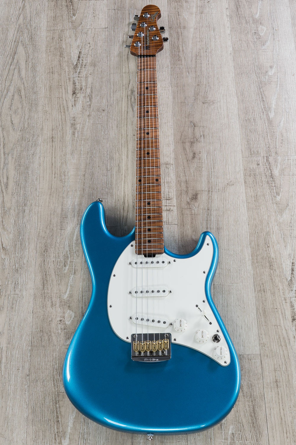 Ernie Ball Music Man Hunter Hayes Cutlass Electric Guitar, Tahoe Blue