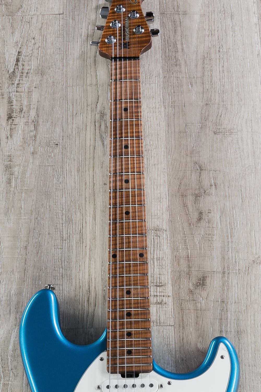 Ernie Ball Music Man Hunter Hayes Cutlass Electric Guitar, Tahoe Blue