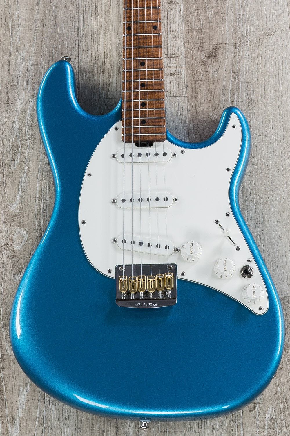 Ernie Ball Music Man Hunter Hayes Cutlass Electric Guitar, Tahoe Blue