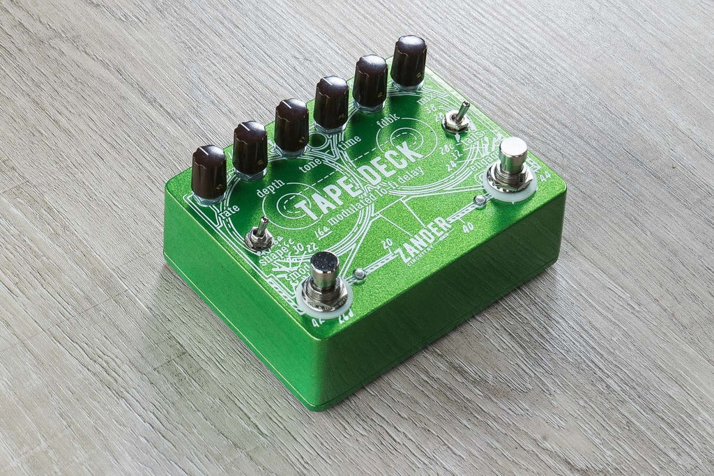 Zander Circuitry Tape Deck Lo-Fi Delay & Modulation Guitar Effects Pedal