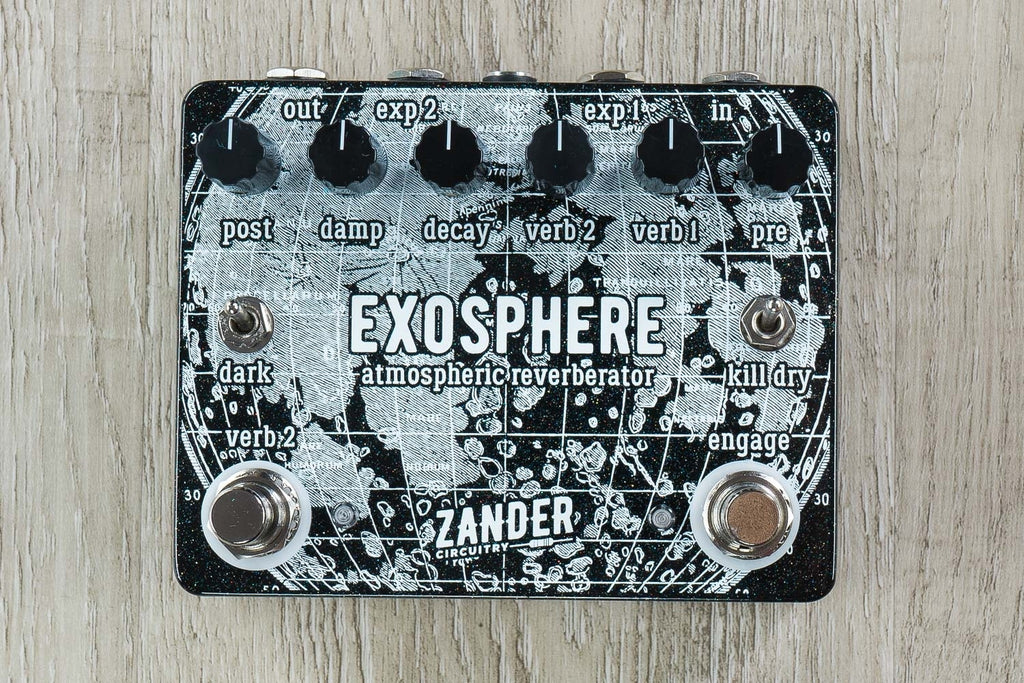 Zander Circuitry Exosphere Reverb Guitar Effects Pedal
