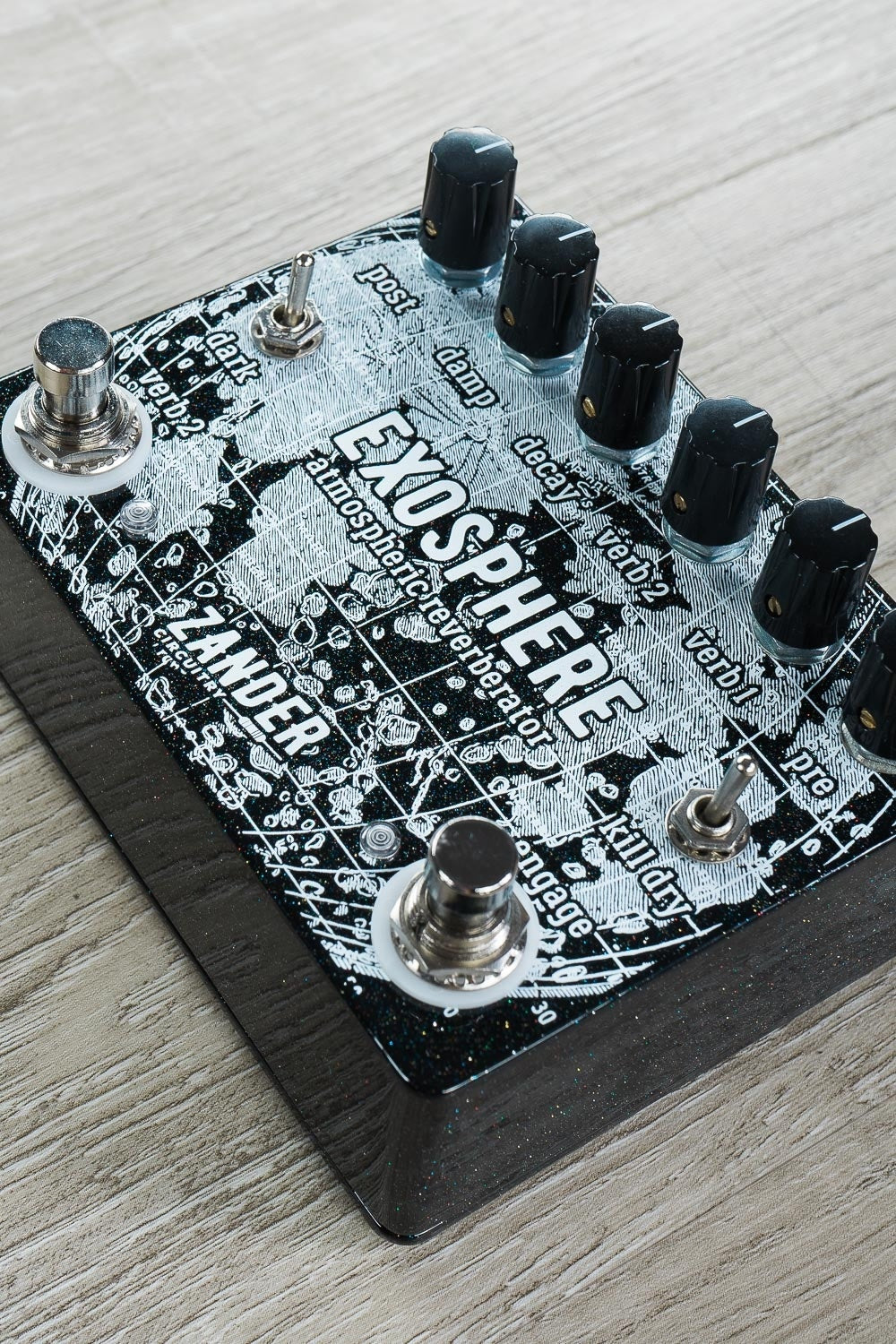 Zander Circuitry Exosphere Reverb Guitar Effects Pedal