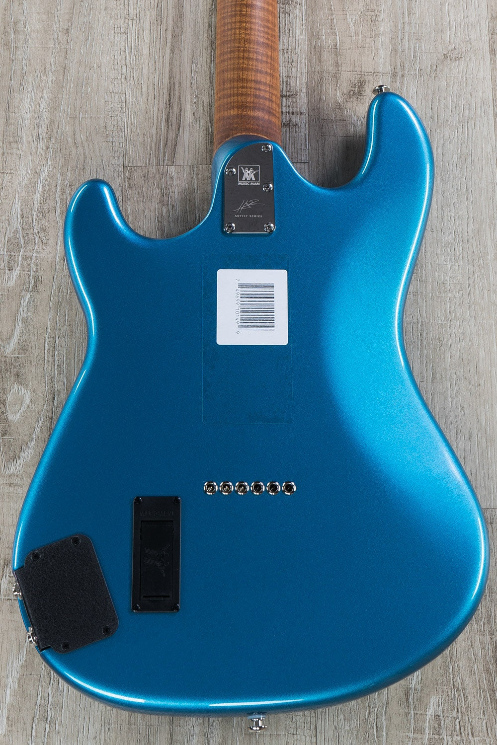 Ernie Ball Music Man Hunter Hayes Cutlass Electric Guitar, Tahoe Blue