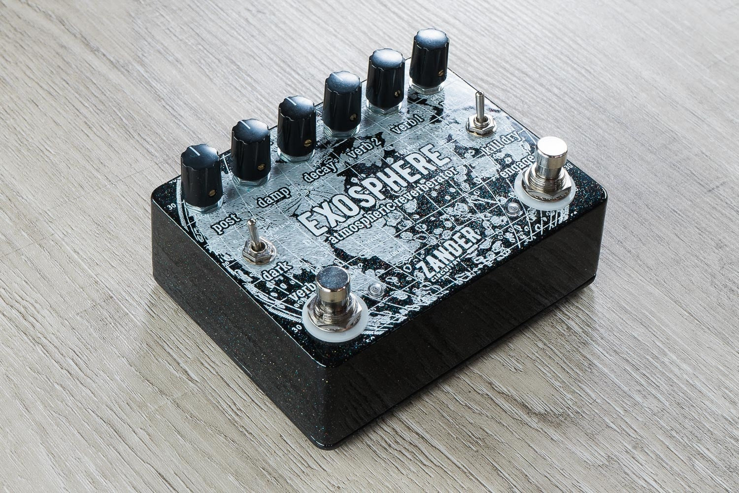 Zander Circuitry Exosphere Reverb Guitar Effects Pedal