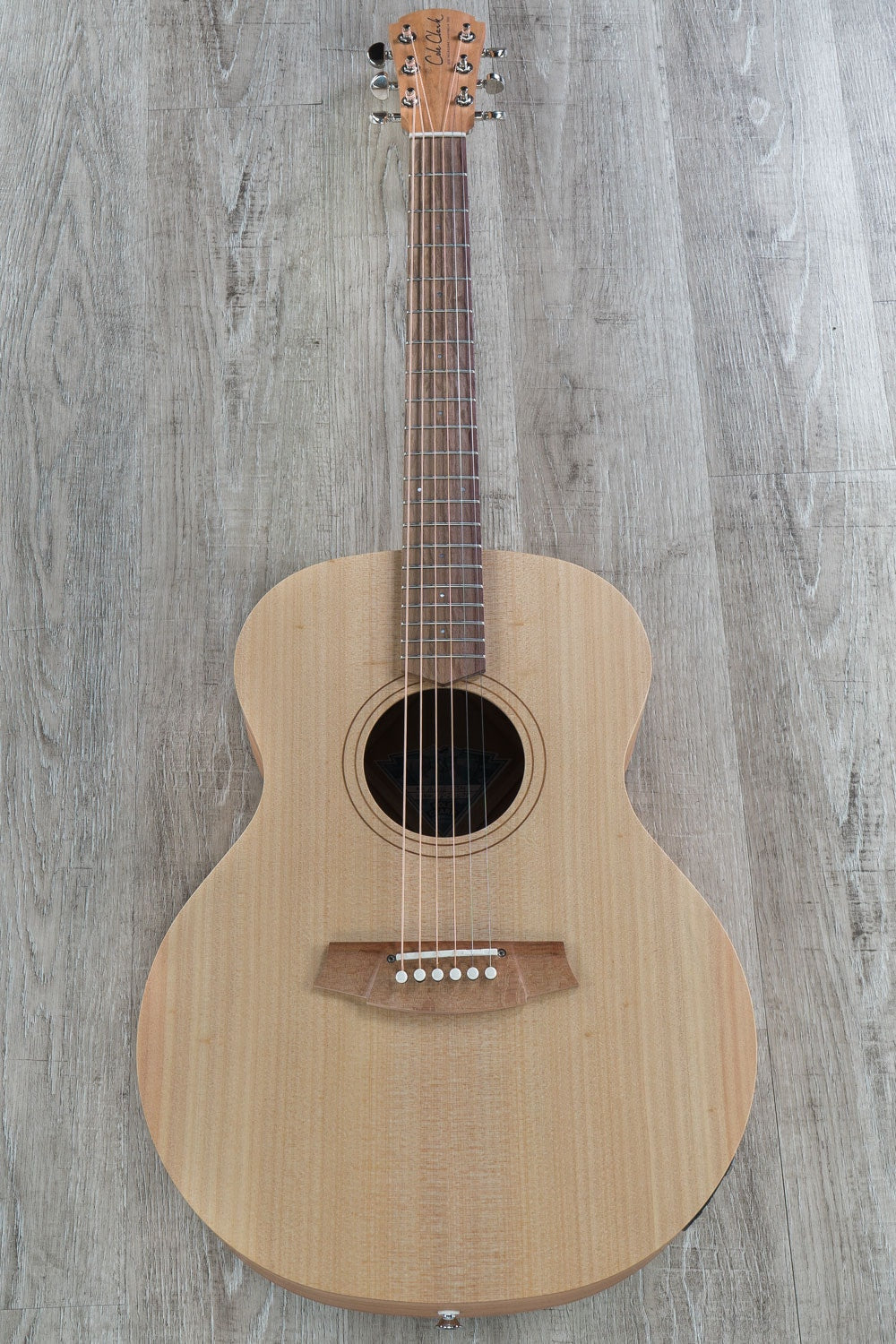 Cole Clark Angel 1 Series Auditorium AN1E-BM Acoustic-Electric Guitar, Bunya Top, Queensland Maple Back & Sides