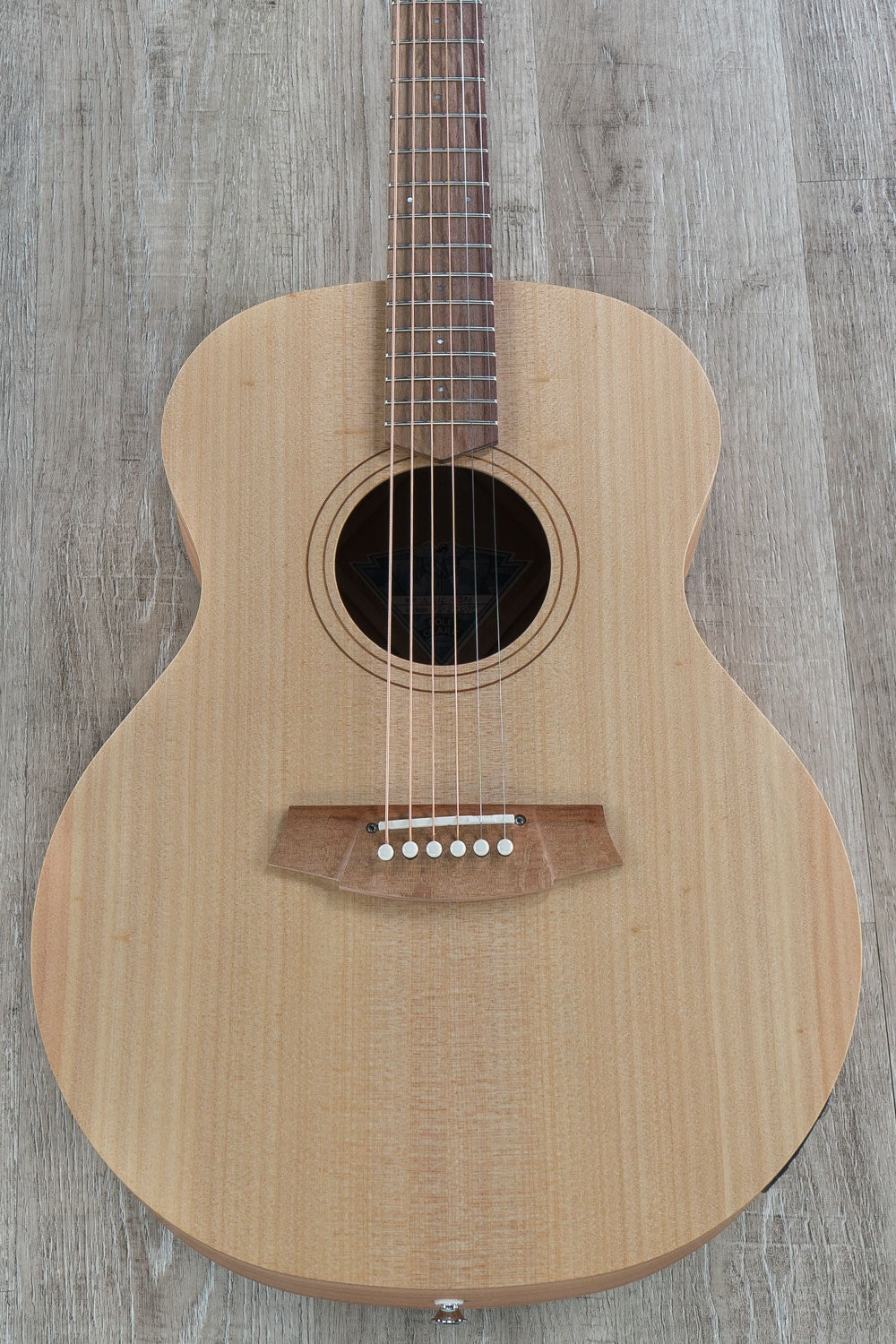Cole Clark Angel 1 Series Auditorium AN1E-BM Acoustic-Electric Guitar, Bunya Top, Queensland Maple Back & Sides