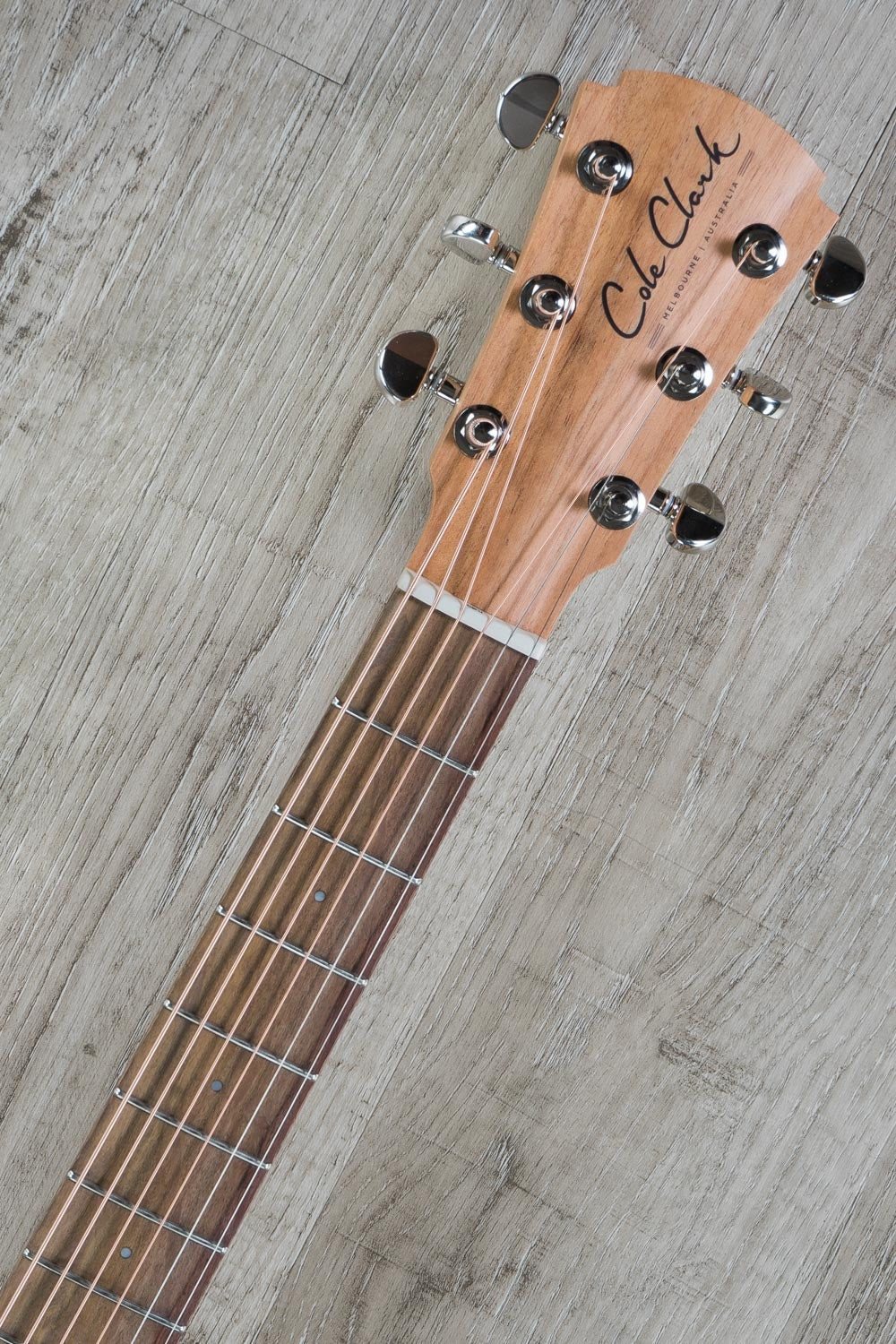 Cole Clark Angel 1 Series Auditorium AN1E-BM Acoustic-Electric Guitar, Bunya Top, Queensland Maple Back & Sides