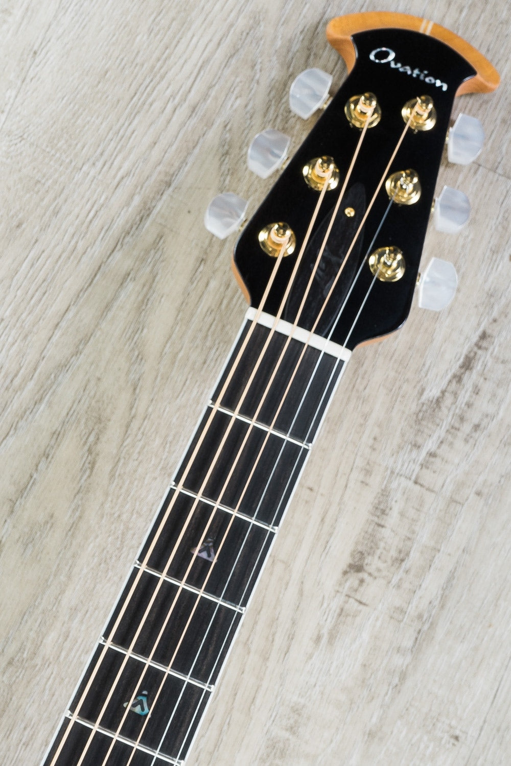 Ovation C1868LX-1 Custom Elite Super Shallow Acoustic-Electric Guitar Sunburst