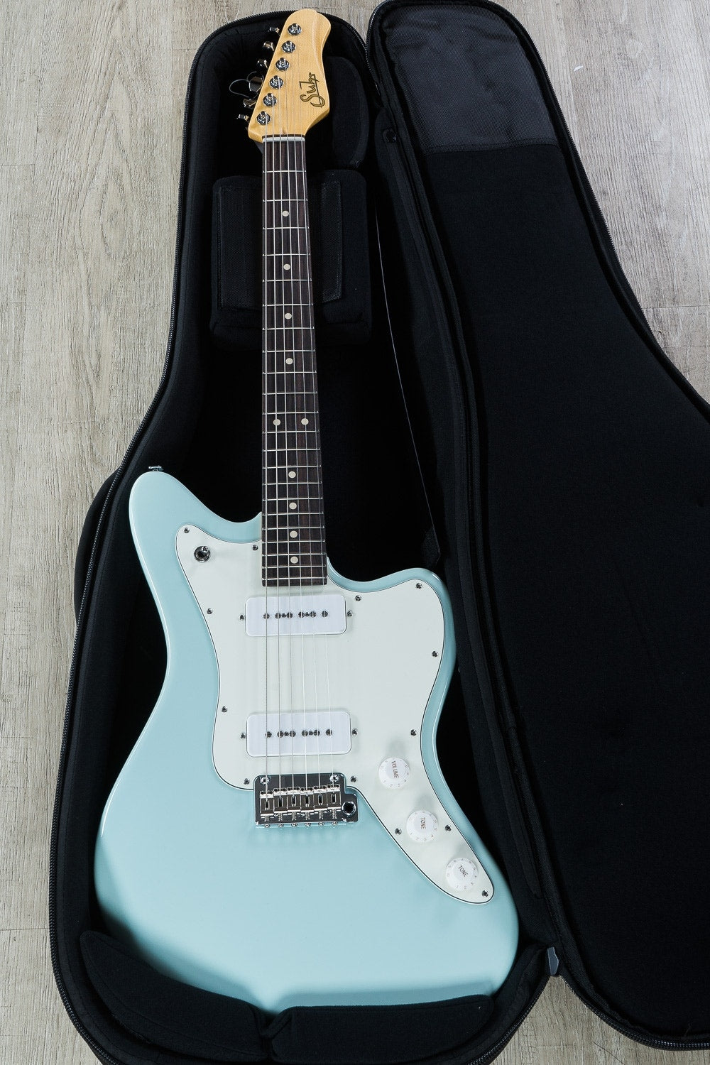 Suhr Classic JM Pro Electric Guitar, Indian Rosewood Fretboard, S90, 510, SSCII - Sonic Blue