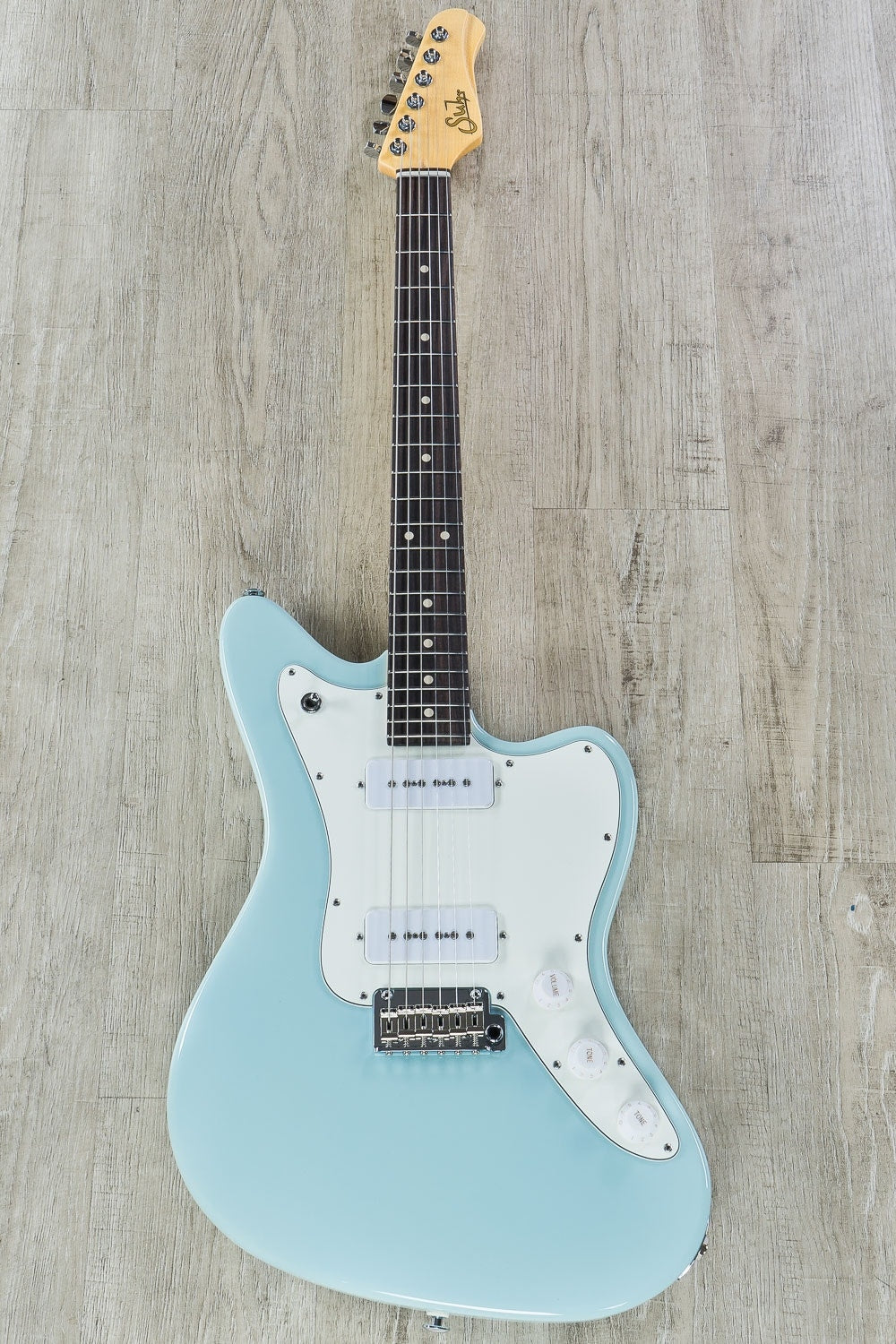 Suhr Classic JM Pro Electric Guitar, Indian Rosewood Fretboard, S90, 510, SSCII - Sonic Blue