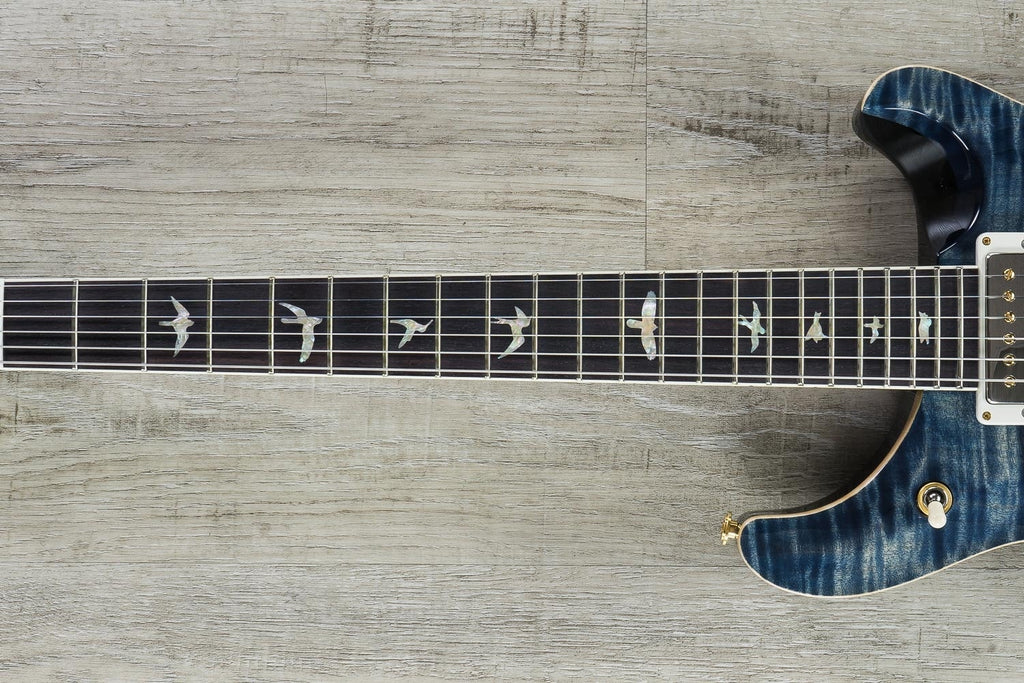 PRS Paul Reed Smith McCarty 594 Electric Guitar, Pattern Vintage, Flame Maple 10-Top, Hard Case - Faded Whale Blue