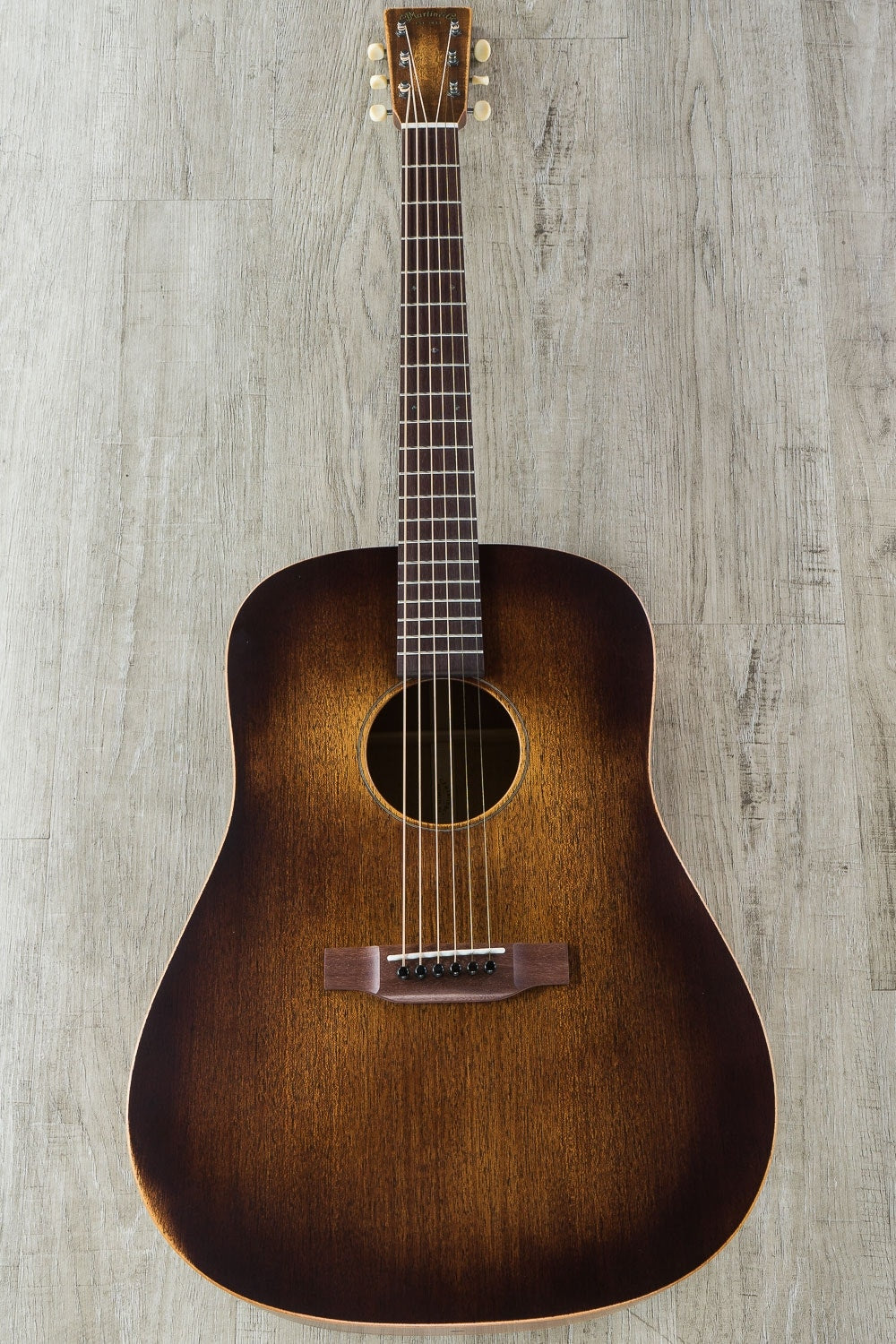 Martin 15 Series D-15M StreetMaster Acoustic Guitar with Gig Bag - Mahogany Burst