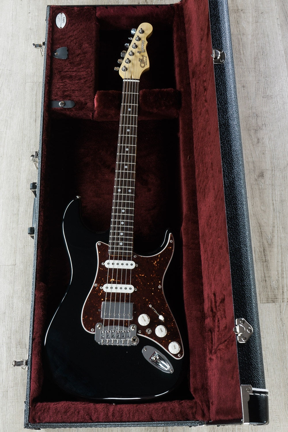 G&L USA Legacy HSS Electric Guitar, Rosewood Fingerboard - Black