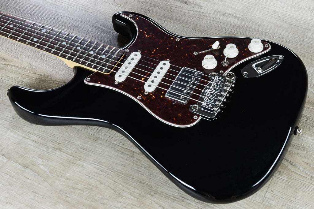 G&L USA Legacy HSS Electric Guitar, Rosewood Fingerboard - Black