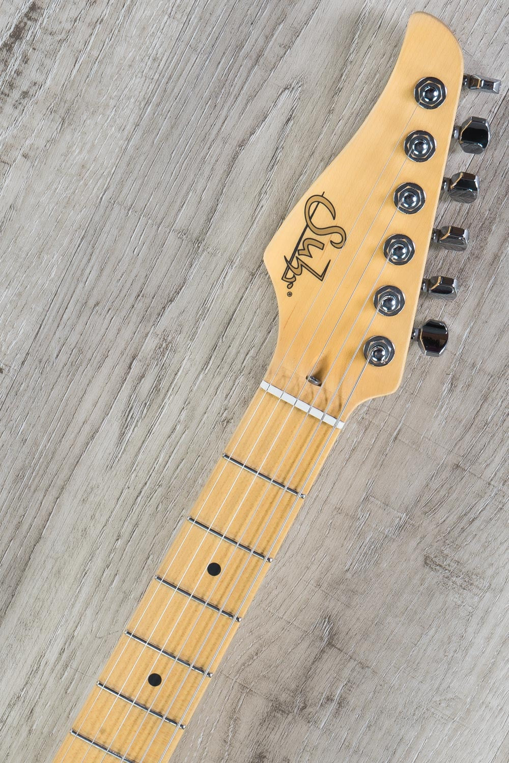 Suhr Guitars Classic S Left-Handed Electric Guitar, Maple Fingerboard, HSS, Olympic White