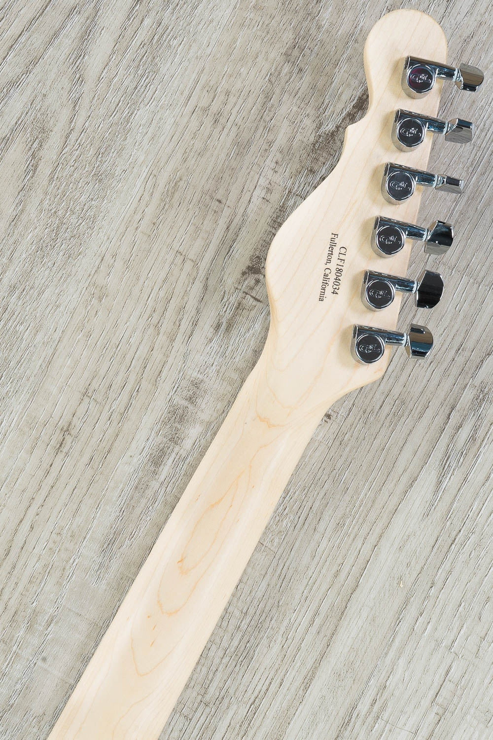 G&L USA ASAT Classic Bluesboy Electric Guitar, Maple Fingerboard, Red Metal Flake Headstock, Hard Case - Blue Metal Flake