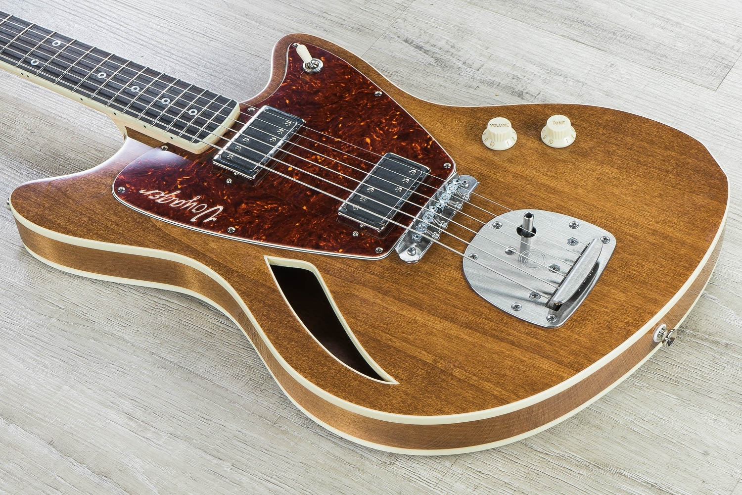 Jennings Baritone Voyager Electric Guitar, Ebony Fretboard - Espresso Mahogany