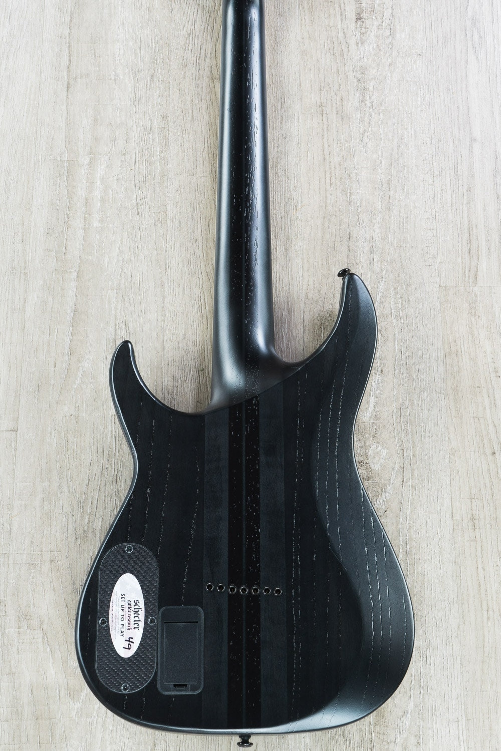 Schecter Keith Merrow KM-7 MK-II 7-String Electric Guitar, Flamed Maple Top - See-Thru Black Pearl