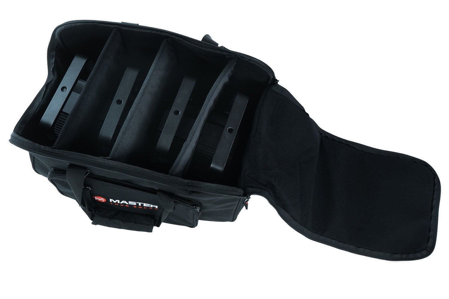 Master LED PAR x 4 Heavy Duty Road Bag
