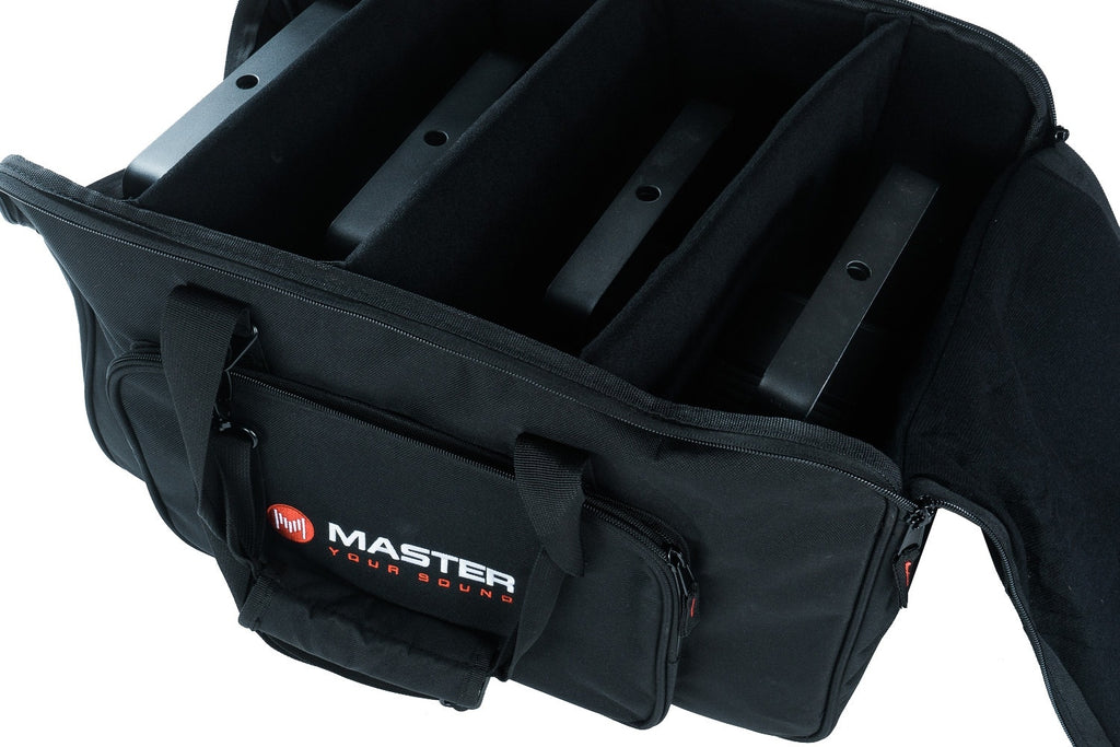 Master LED PAR x 4 Heavy Duty Road Bag