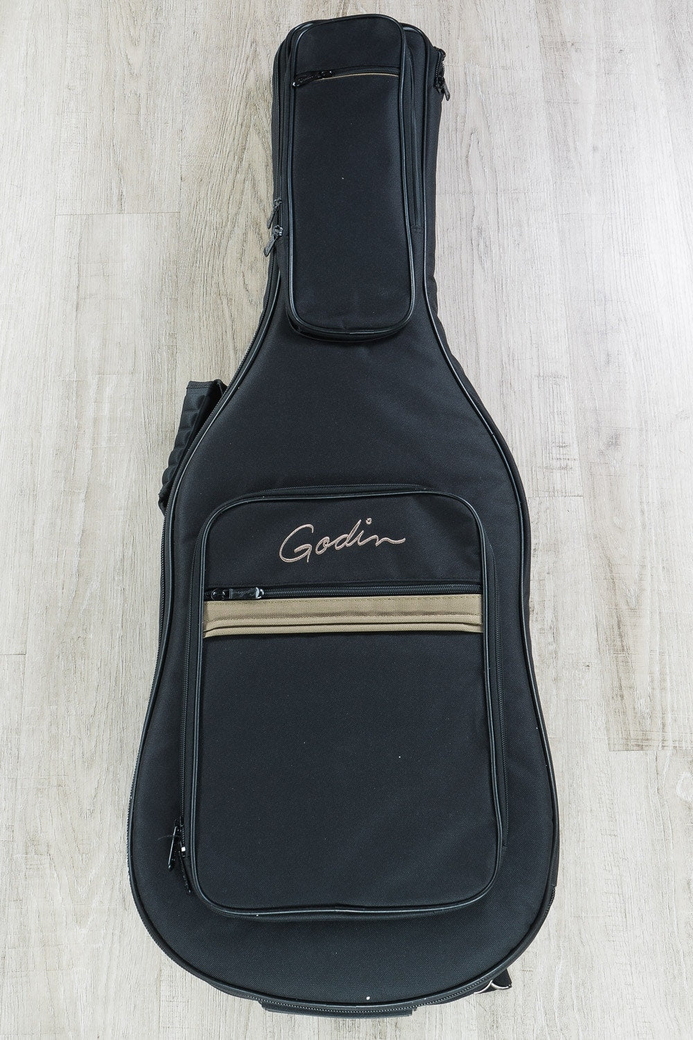 Godin Multiac Encore Grand Concert SA 7-String Acoustic-Electric Guitar with Gig Bag - Natural (B-STOCK)