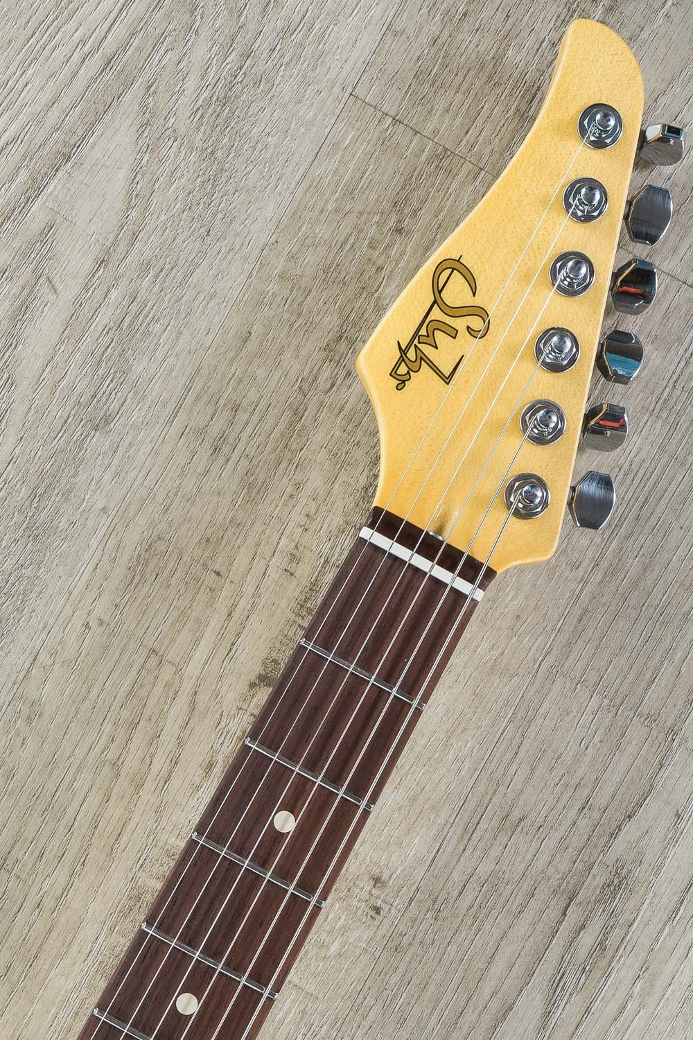 Suhr Classic Antique Pro HSS Left-Handed Electric Guitar, Indian Rosewood Fingerboard, Deluxe Gig Bag - Olympic White