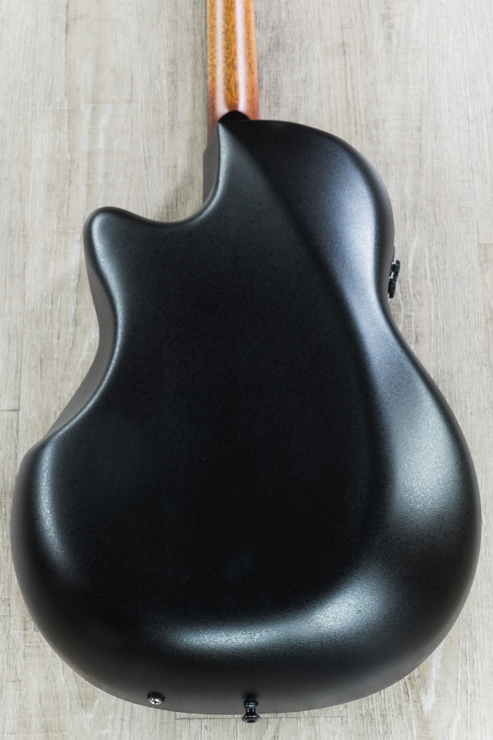 Ovation American SX Series Main Street Acoustic-Electric Guitar, Deep Contour Cutaway, Hard Case - Mahogany Burst