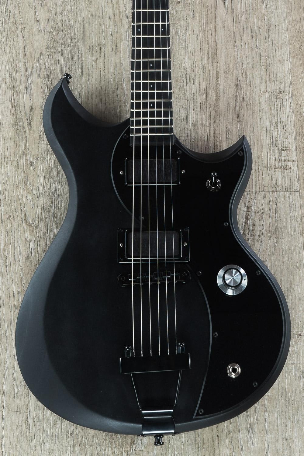 Dunable Cyclops Electric Guitar, Ebony Fretboard, Hard Case - Matte Black Finish