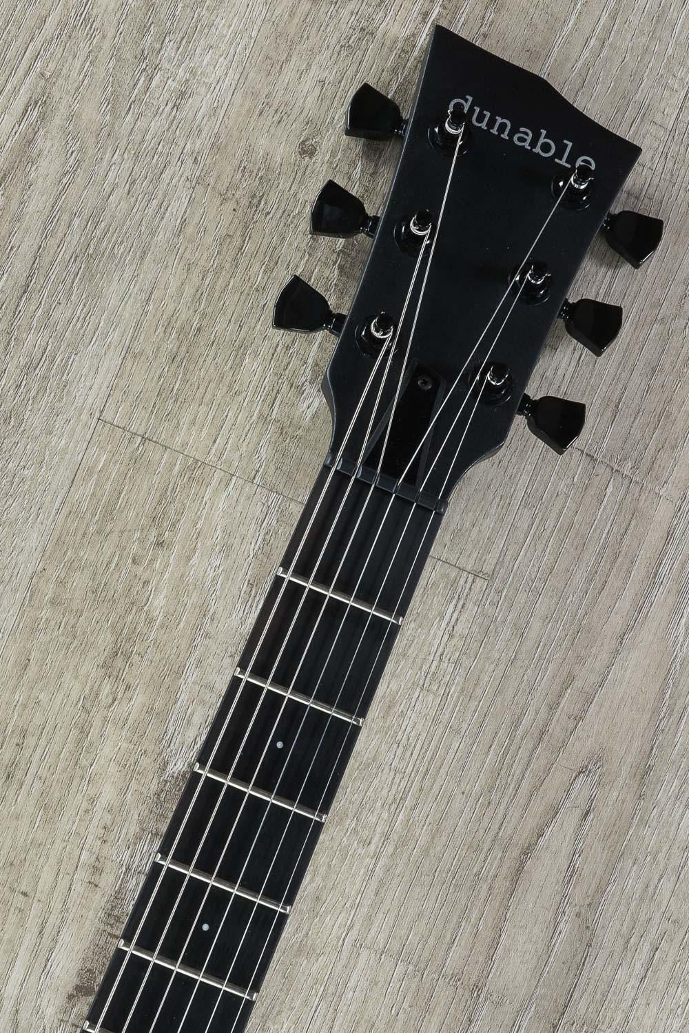 Dunable Cyclops Electric Guitar, Ebony Fretboard, Hard Case - Matte Black Finish