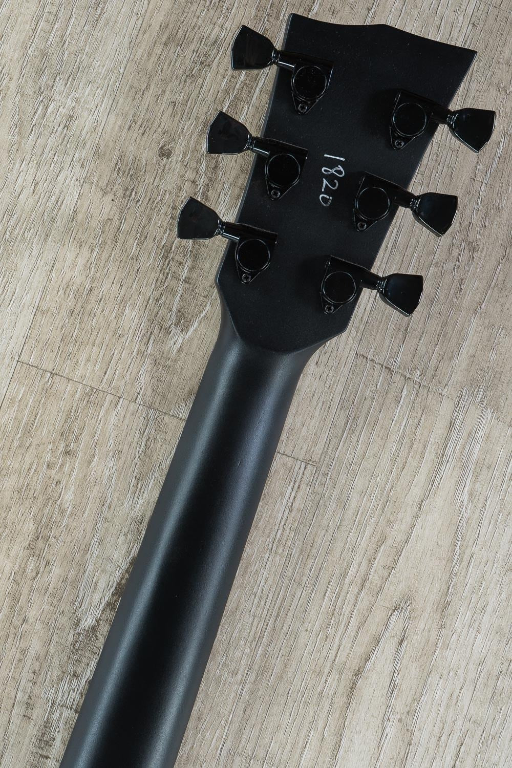 Dunable Cyclops Electric Guitar, Ebony Fretboard, Hard Case - Matte Black Finish