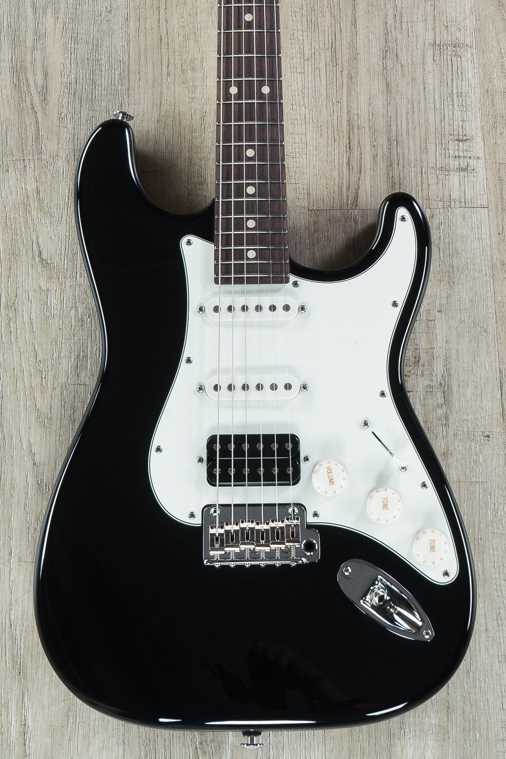 Suhr Classic S HSS Electric Guitar, Indian Rosewood Fingerboard, SSCII, Deluxe Padded Gig Bag - Black