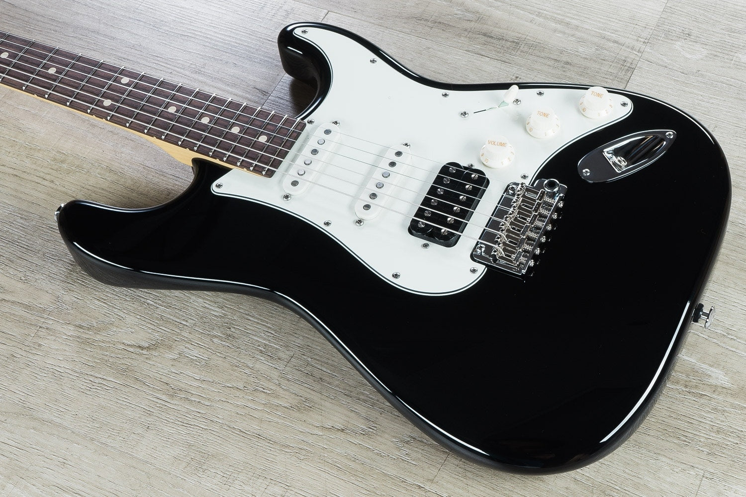 Suhr Classic S HSS Electric Guitar, Indian Rosewood Fingerboard, SSCII, Deluxe Padded Gig Bag - Black