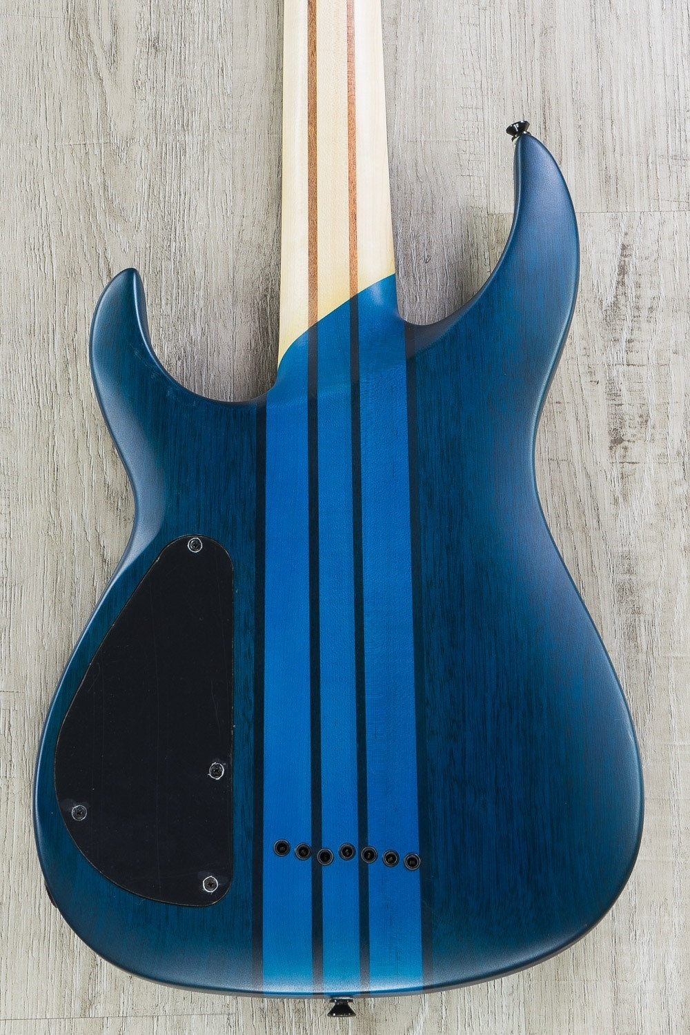 Legator Joshua Travis Signature Ninja 300-PRO 7-String Electric Guitar - Satin Blue Burl