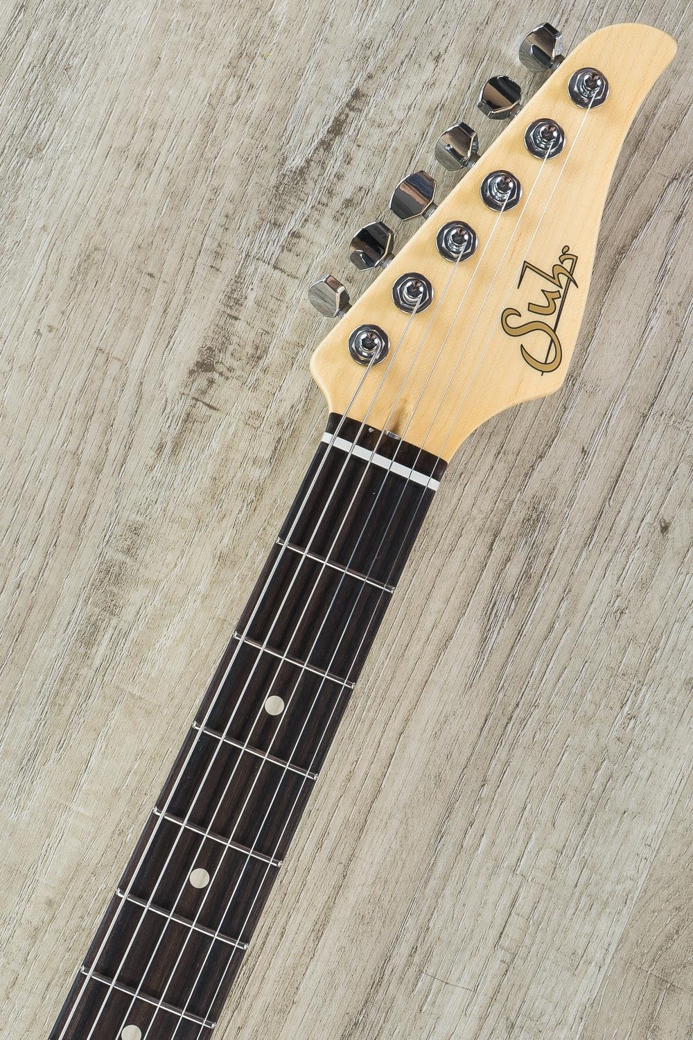Suhr Classic S Electric Guitar, Indian Rosewood Fingerboard, HSS, SSCII, Deluxe Gig Bag - Olympic White