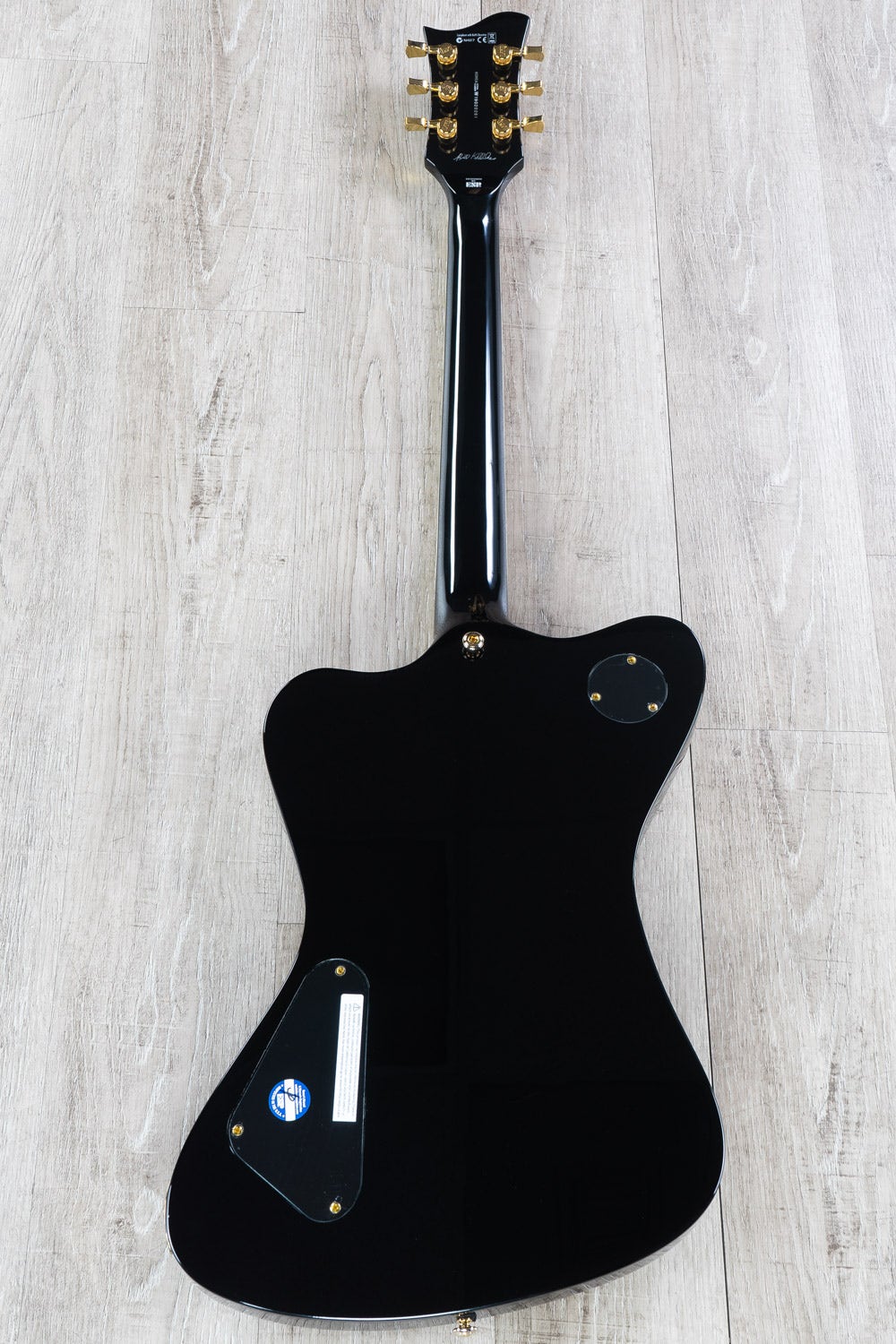 ESP LTD Bill Kelliher Sparrowhawk Electric Guitar, Ebony Fingerboard, Black
