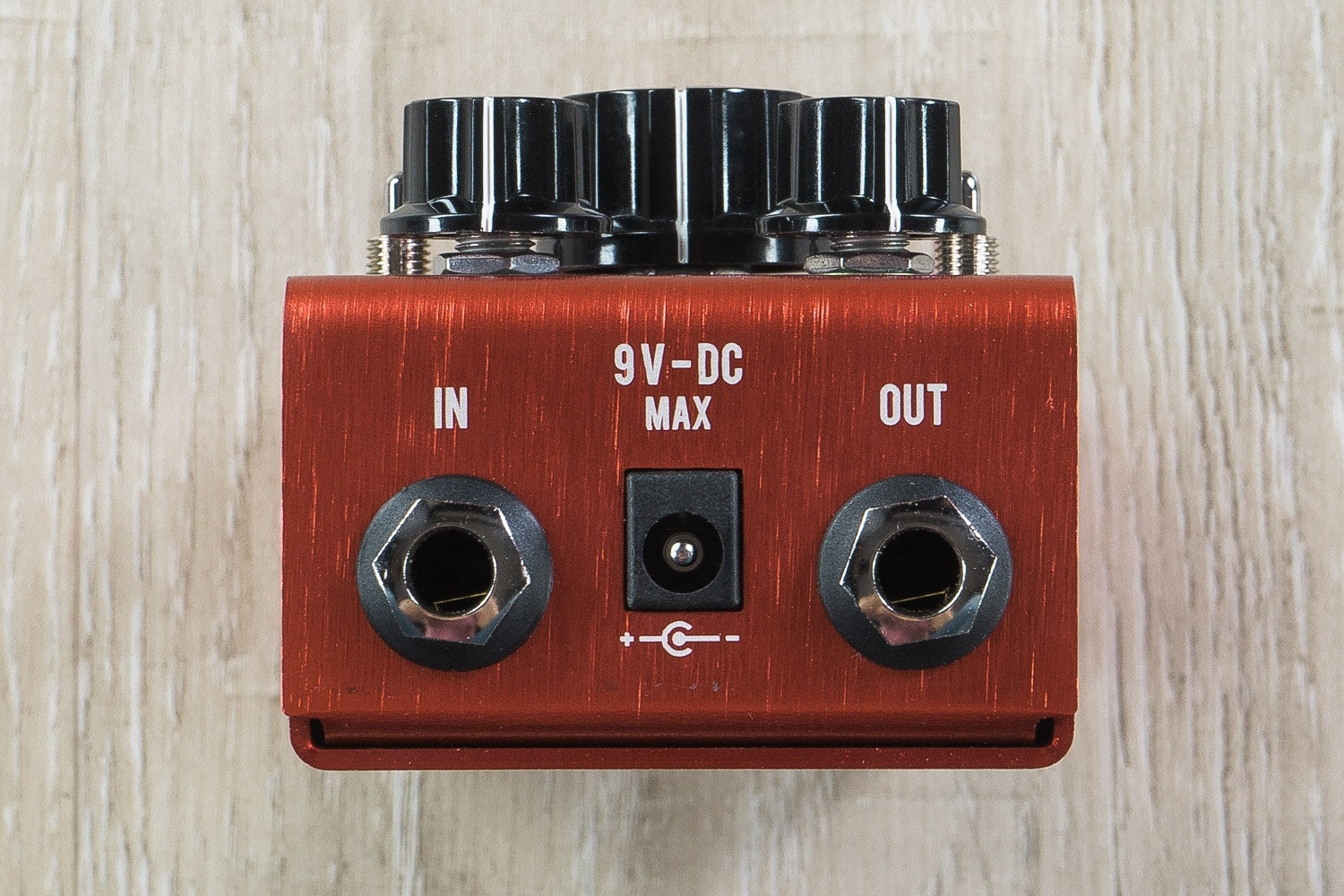 Jackson Audio Prism Buffer Boost Preamp EQ and Overdrive Guitar Effects Pedal (Limited Edition Red)