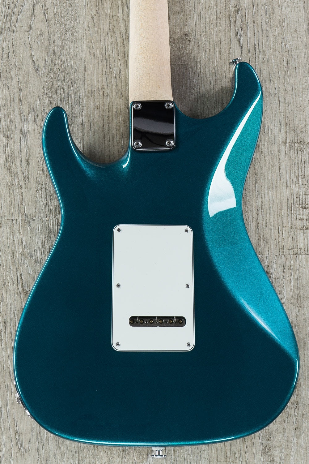 Suhr Standard HSS Electric Guitar, Maple Fingerboard, SSCII, Deluxe Padded Gig Bag - Ocean Turquoise Metallic