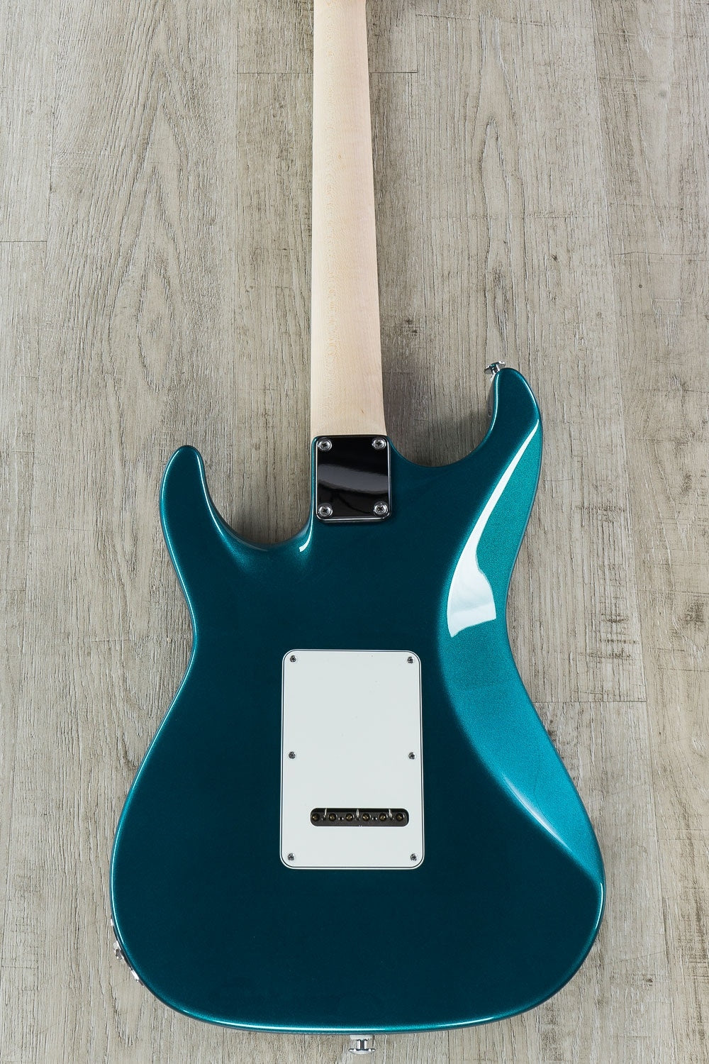 Suhr Standard HSS Electric Guitar, Maple Fingerboard, SSCII, Deluxe Padded Gig Bag - Ocean Turquoise Metallic