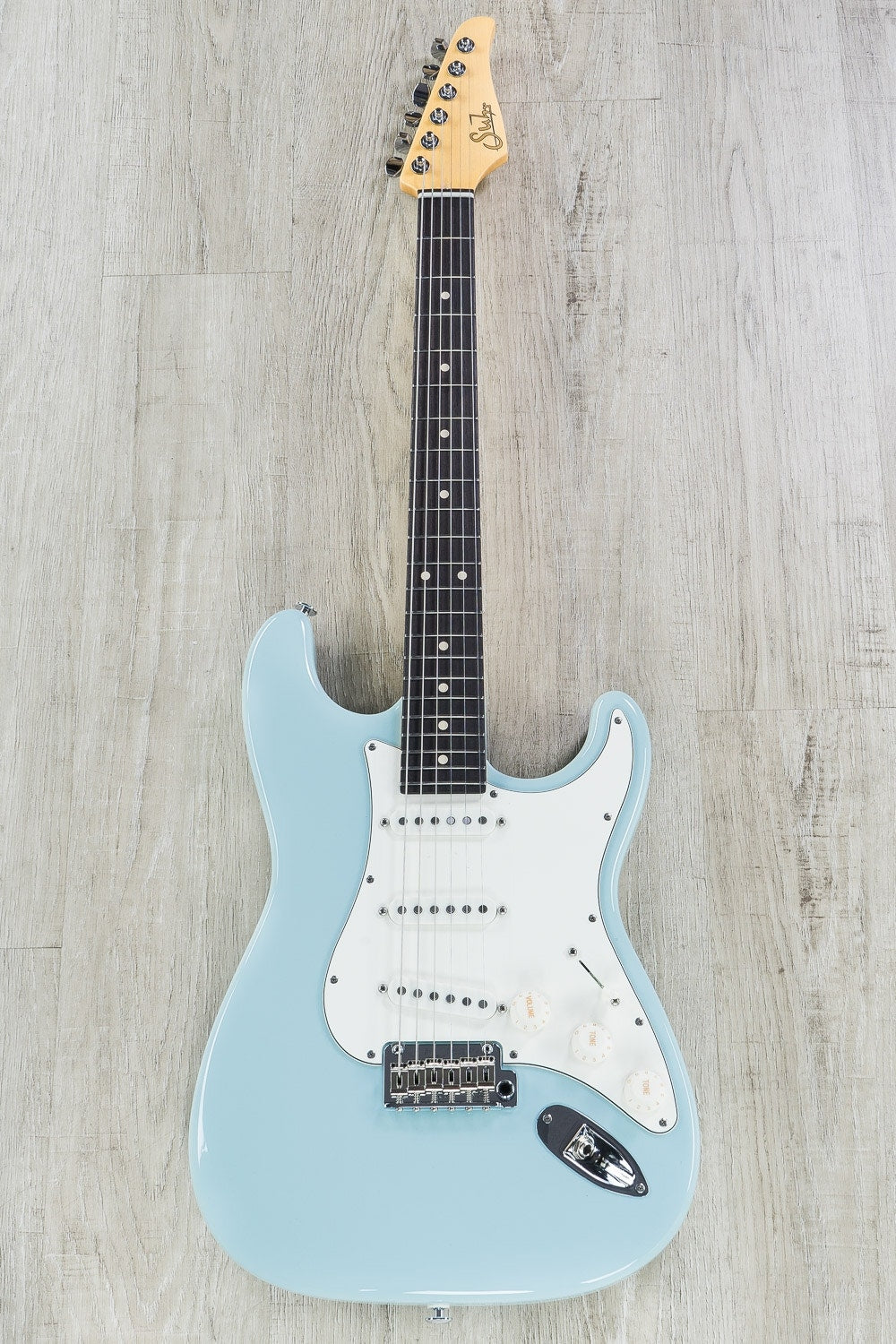 Suhr Classic Pro SSS Electric Guitar, Indian Rosewood Fretboard, Padded Gig Bag - Sonic Blue