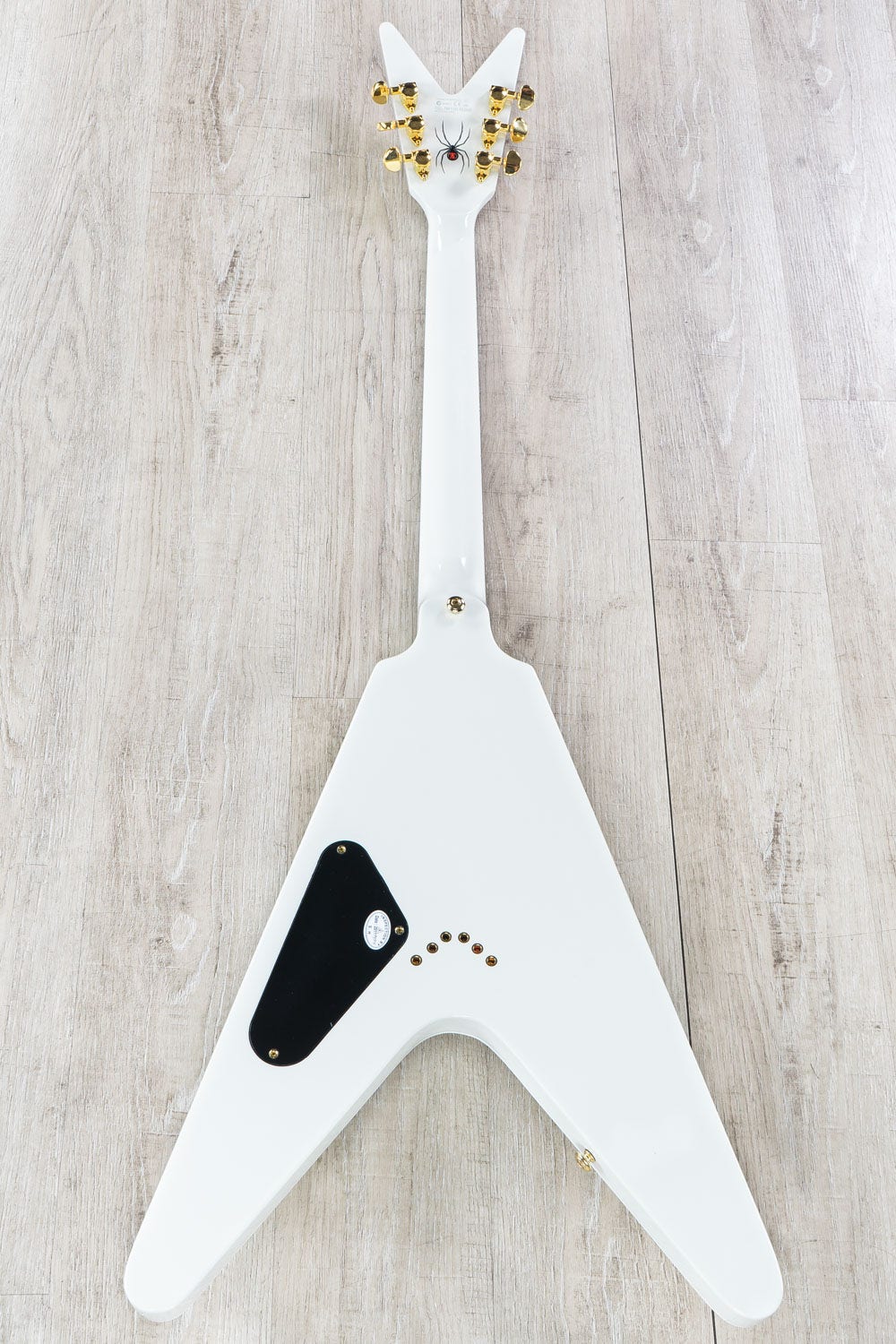 Dean Guitars Christian Martucci V Electric Guitar, Vintage White