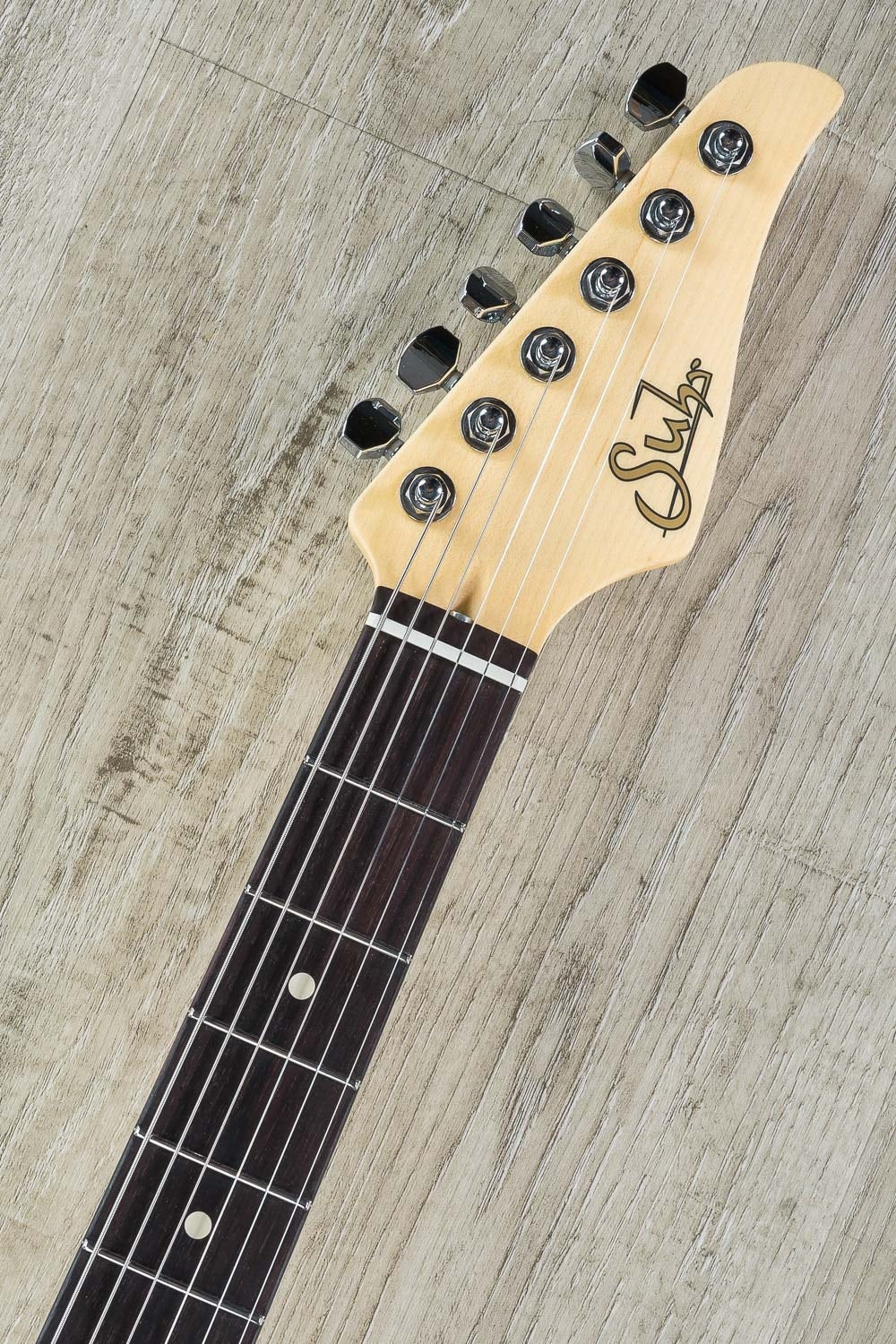Suhr Classic S HSS Electric Guitar, Indian Rosewood Fingerboard, SSCII, Deluxe Padded Gig Bag - Surf Green