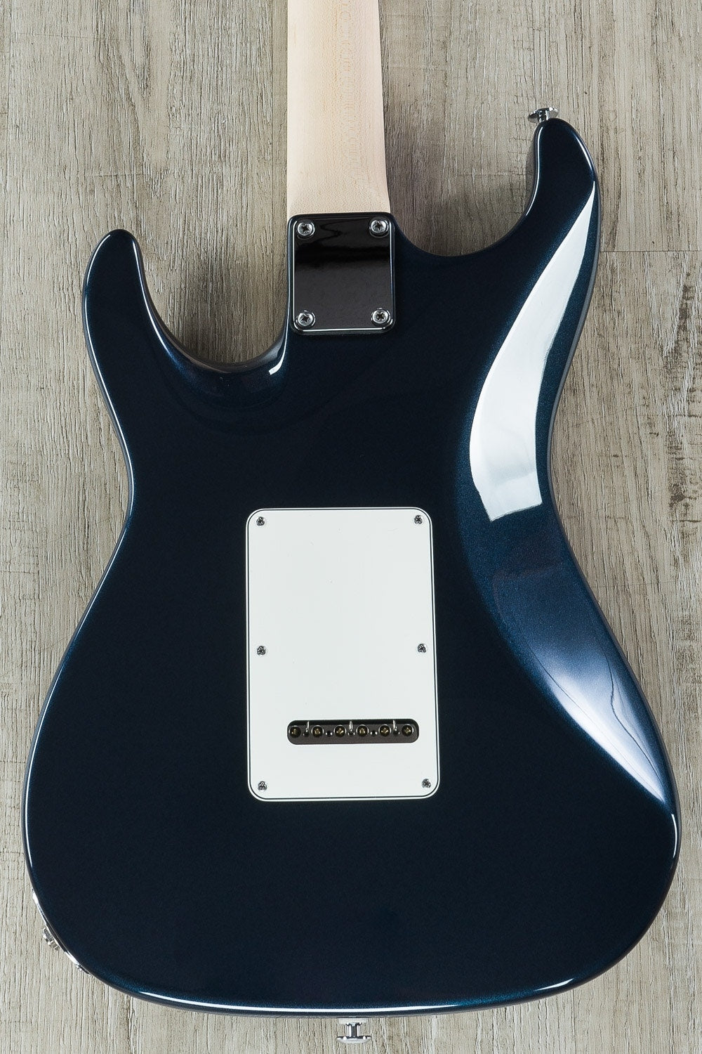 Suhr Standard HSS Electric Guitar, Maple Fingerboard, SSCII, Deluxe Padded Gig Bag - Mercedes Blue Metallic