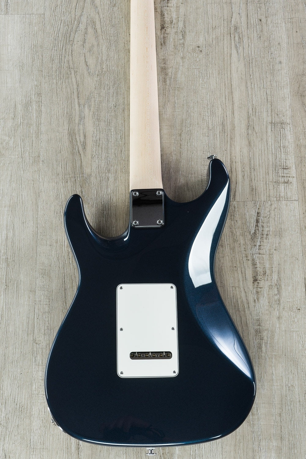 Suhr Standard HSS Electric Guitar, Maple Fingerboard, SSCII, Deluxe Padded Gig Bag - Mercedes Blue Metallic