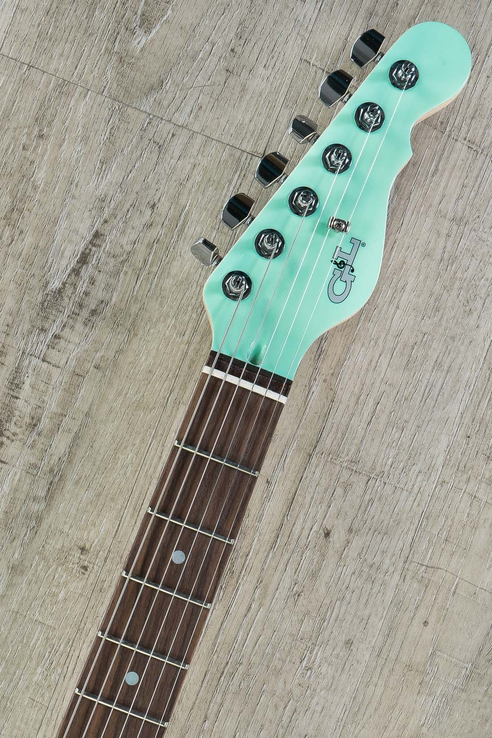 G&L USA ASAT Classic Bluesboy Electric Guitar, Rosewood Fingerboard, Hard Case - Surf Green